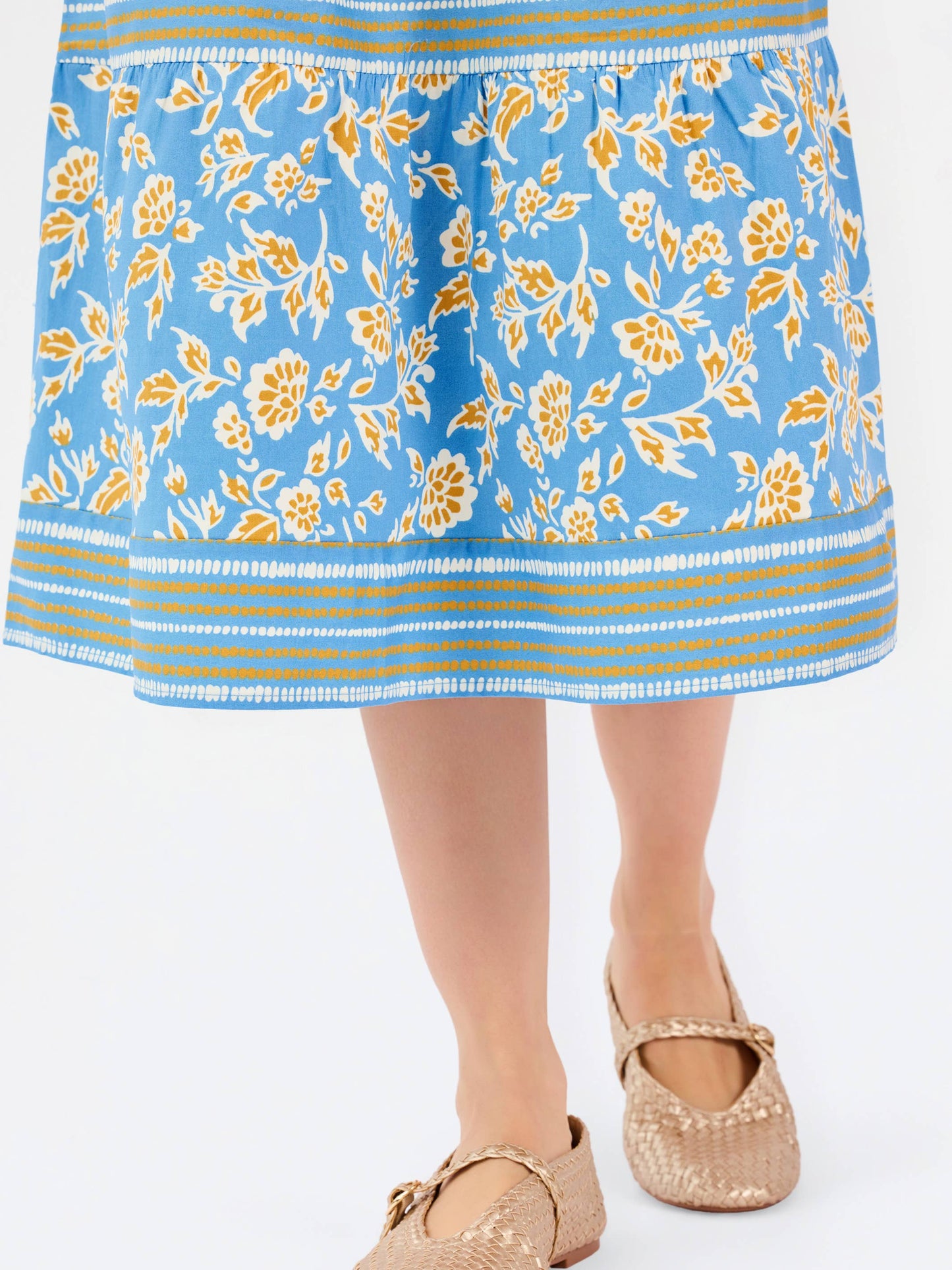 Riley Dress | Ivy Script Gold