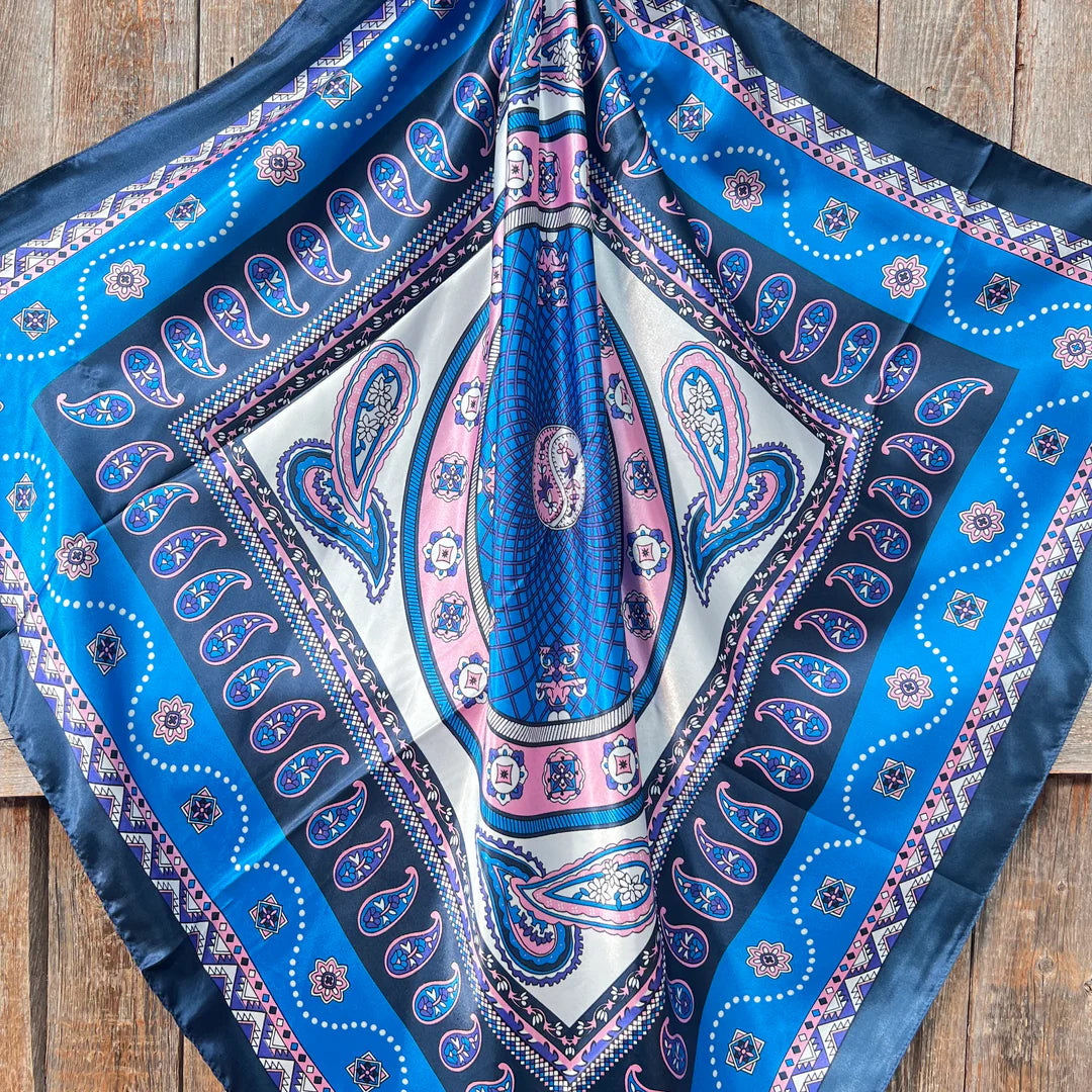 Blue Wild Rag