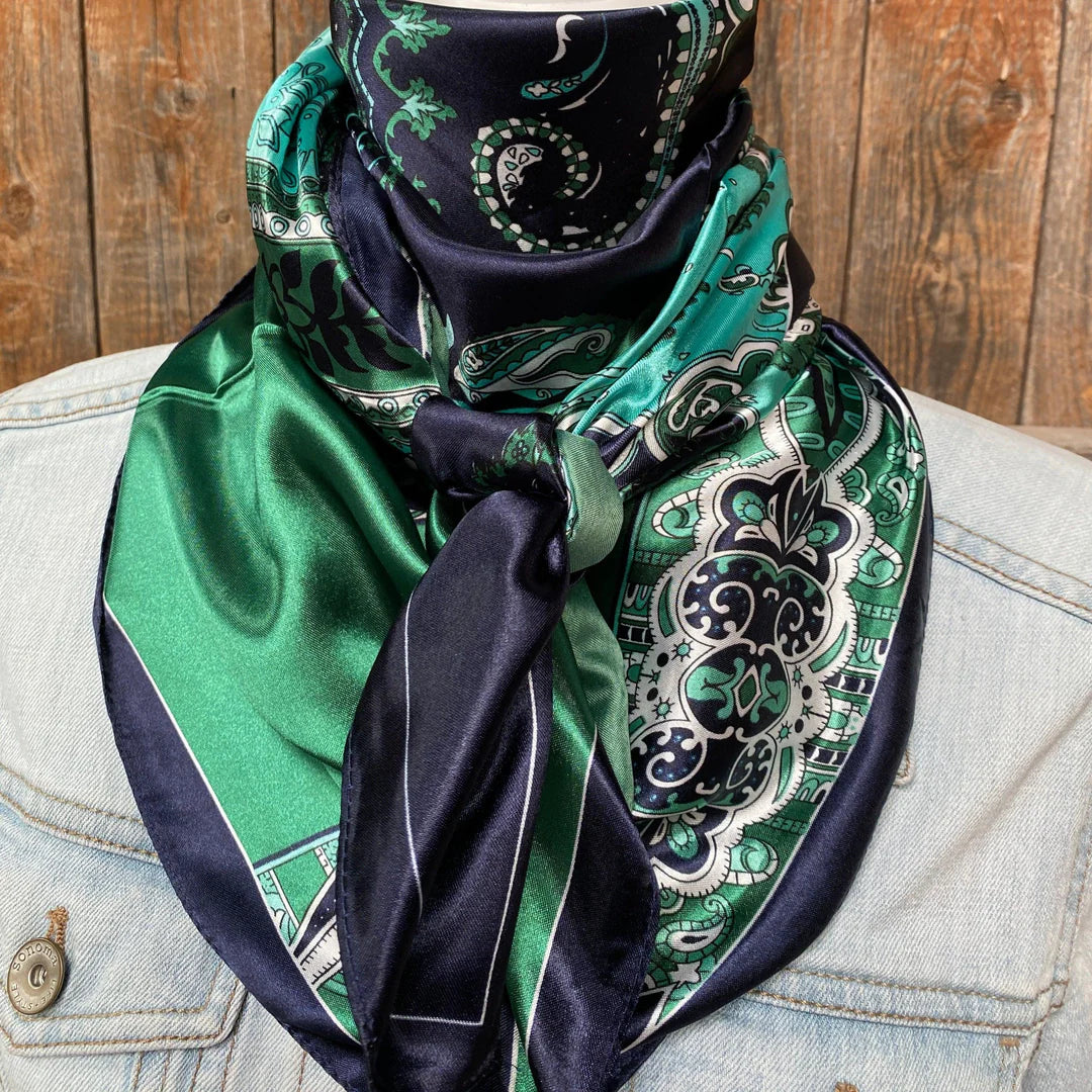 Blue and Navy Wild Rag