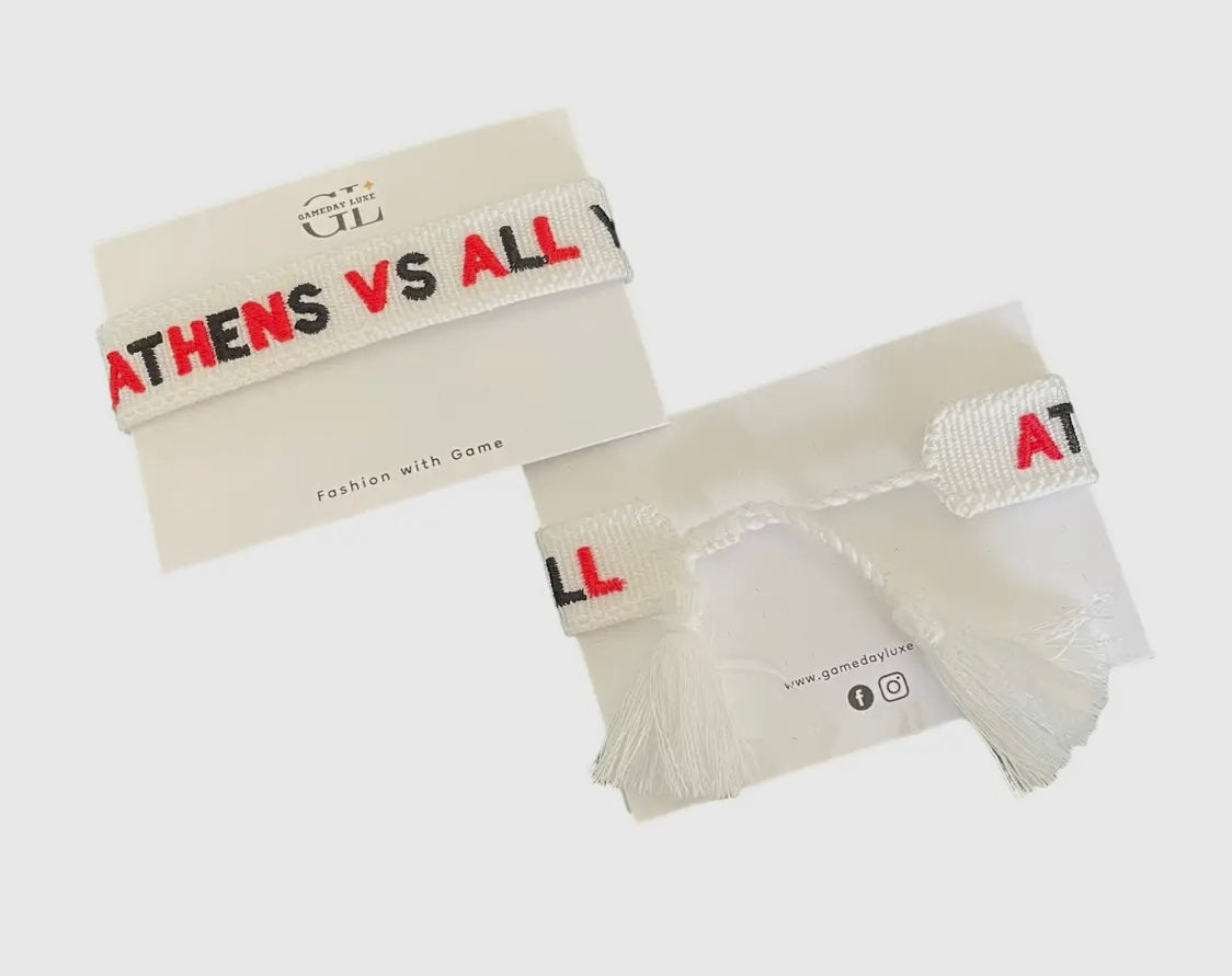 Athens VS All Y’all Bracelet