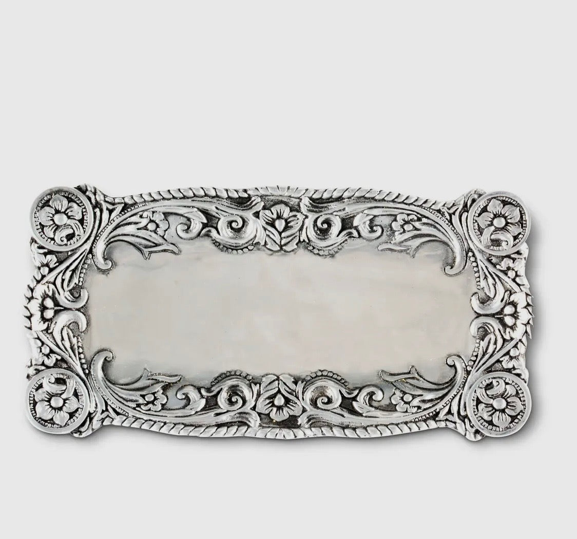 Arthur Court Concho Bread Tray