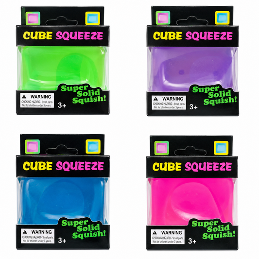 SOLID MALTOSE CUBE SQUISHY 2"