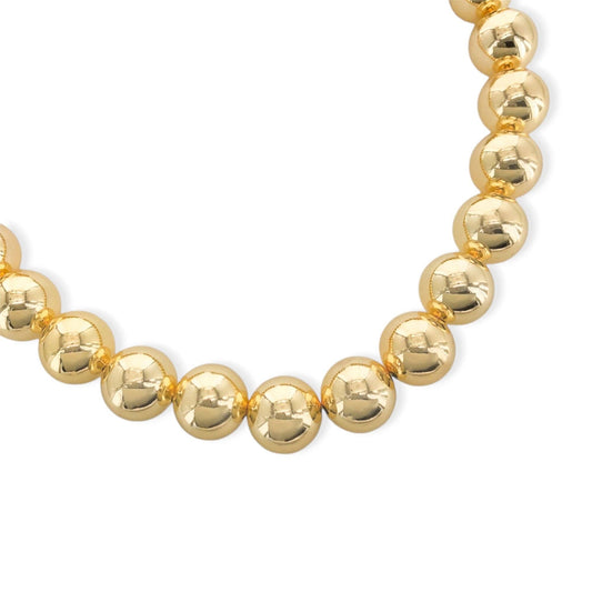 ANK399 - 16mm Golden Sphere Necklace*