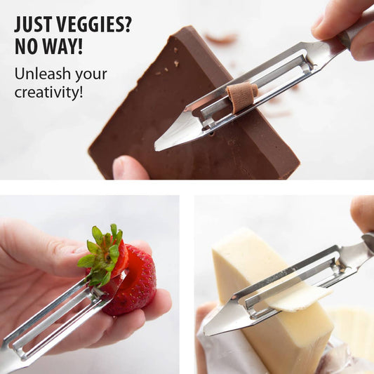 Vegetable Peeler - Silver Handle