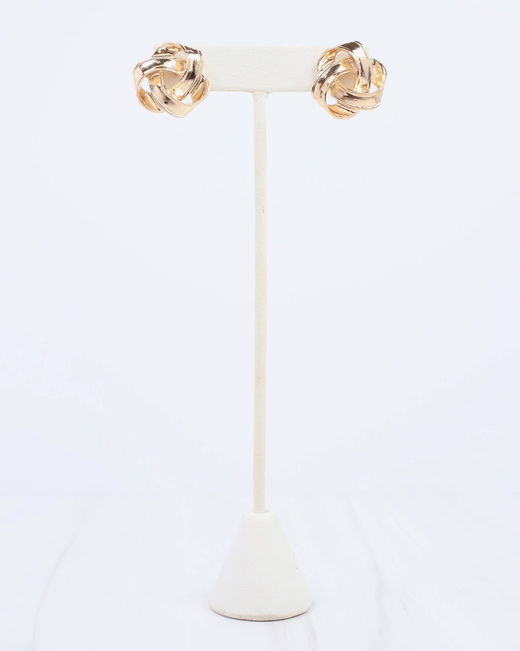 Telluride Twisted Stud Earring Gold