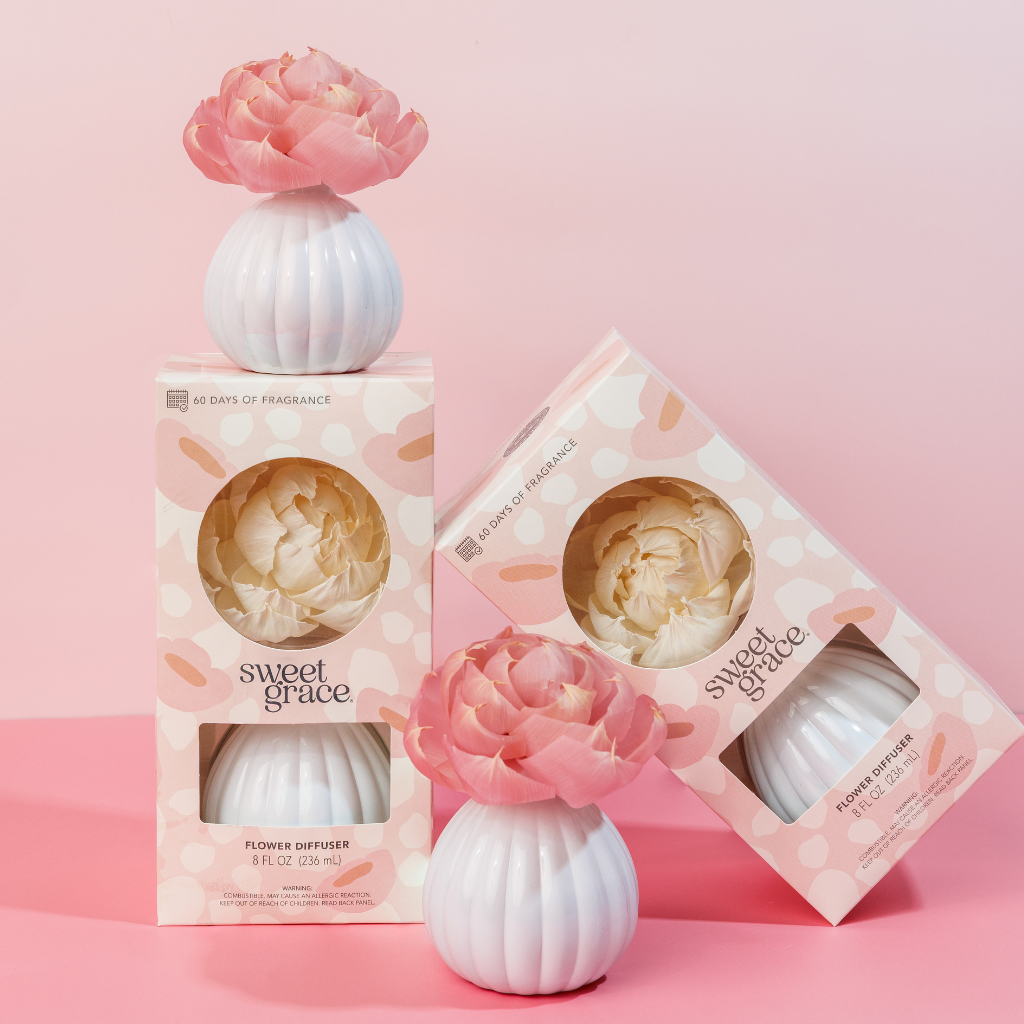 Sweet Grace Flower Diffuser | Spring Gift