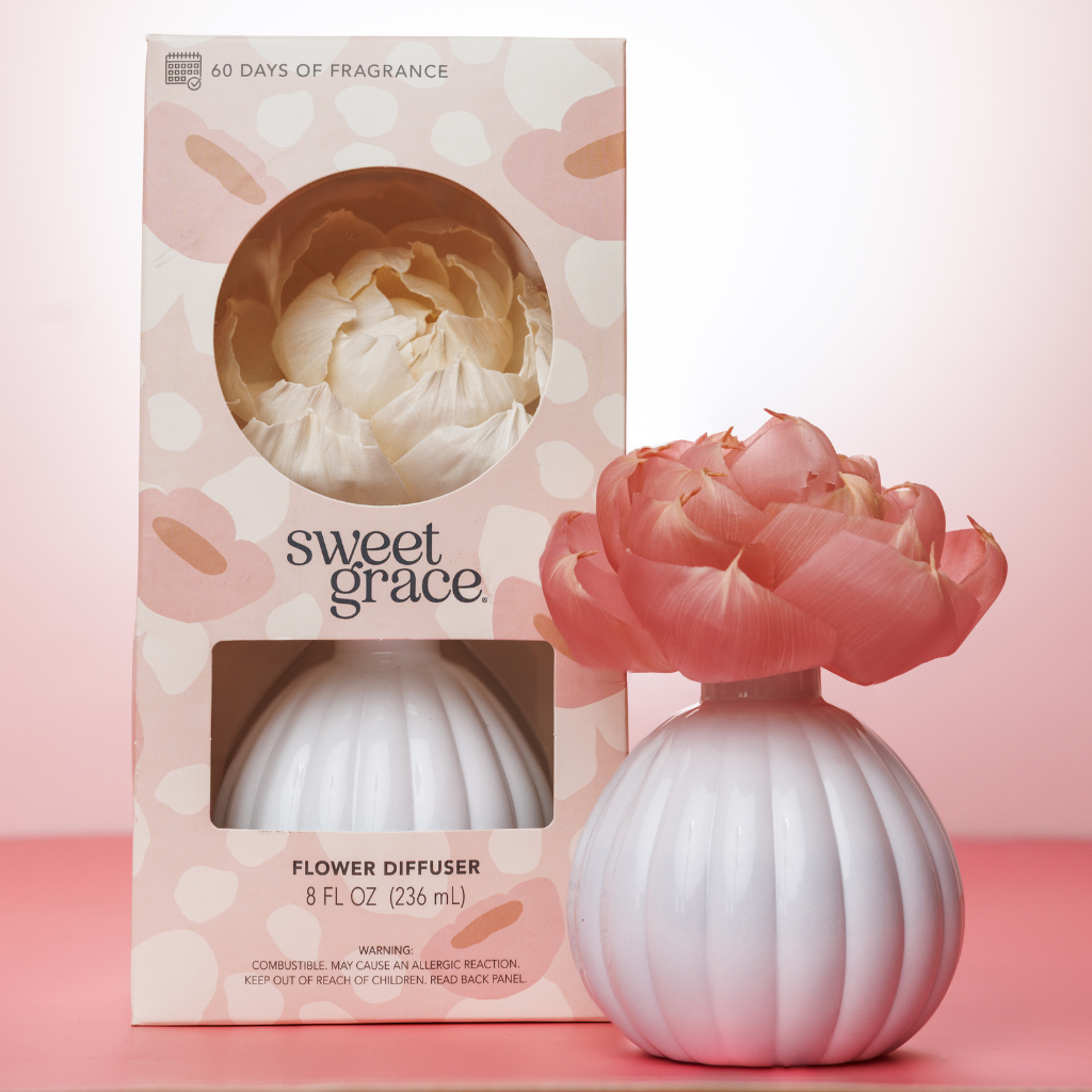 Sweet Grace Flower Diffuser | Spring Gift