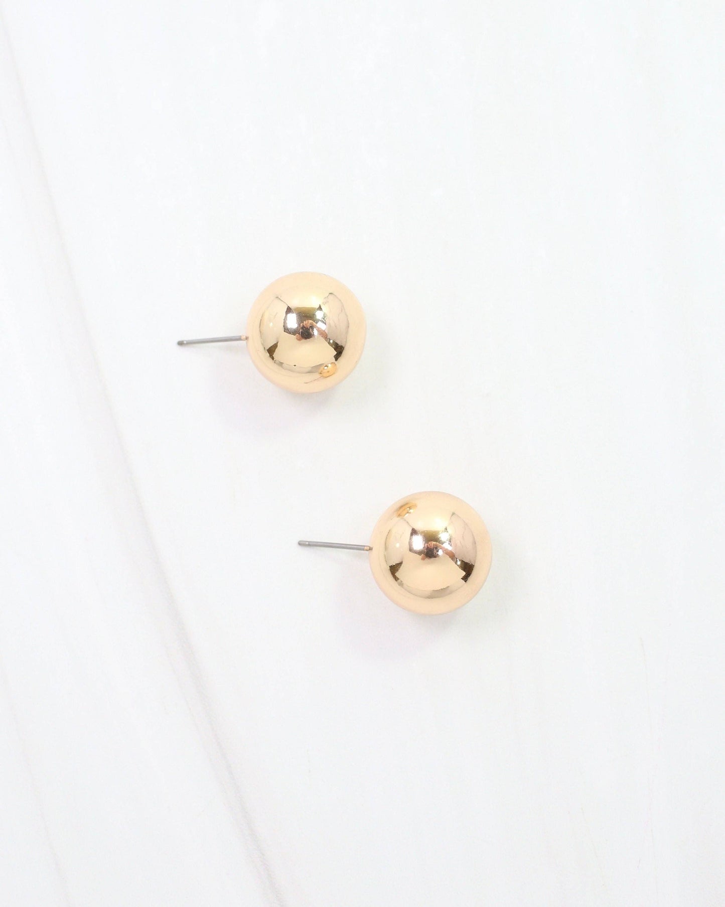 Bailey Large Ball Earring WR Gold