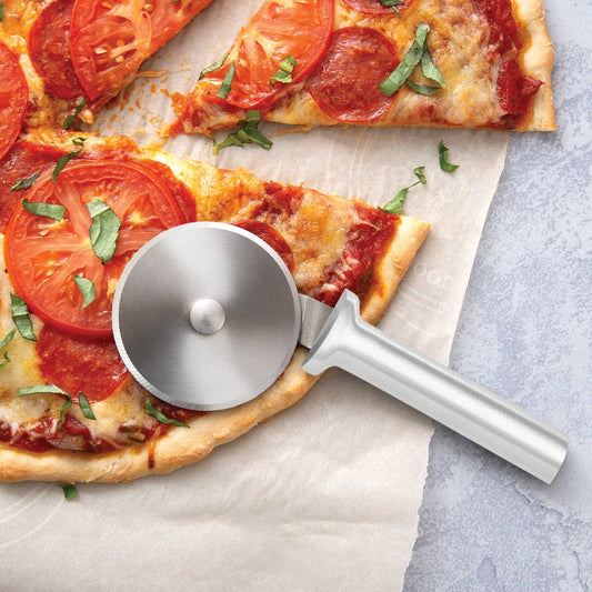 Pizza Cutter - Silver Handle
