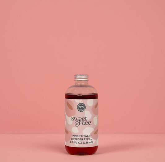 Sweet Grace Pink Dye Fragrance Refill Oil 4pk