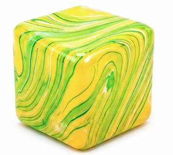 2" MARBLE SWIRL CUBE SQUISHY