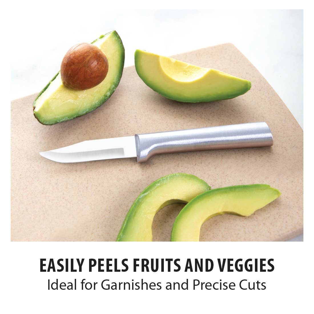 Peeling Paring - Silver Handle