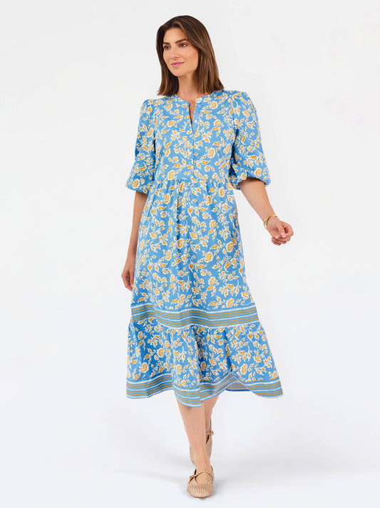 Riley Dress | Ivy Script Gold