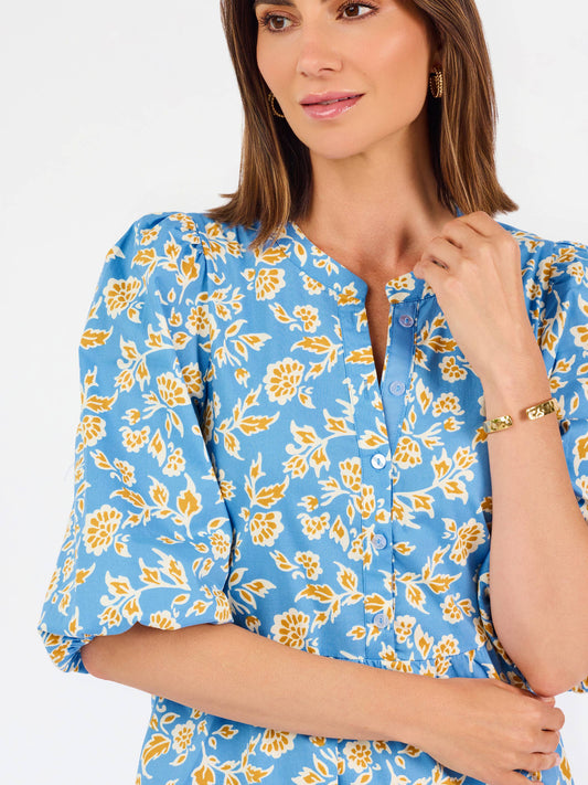 Riley Dress | Ivy Script Gold