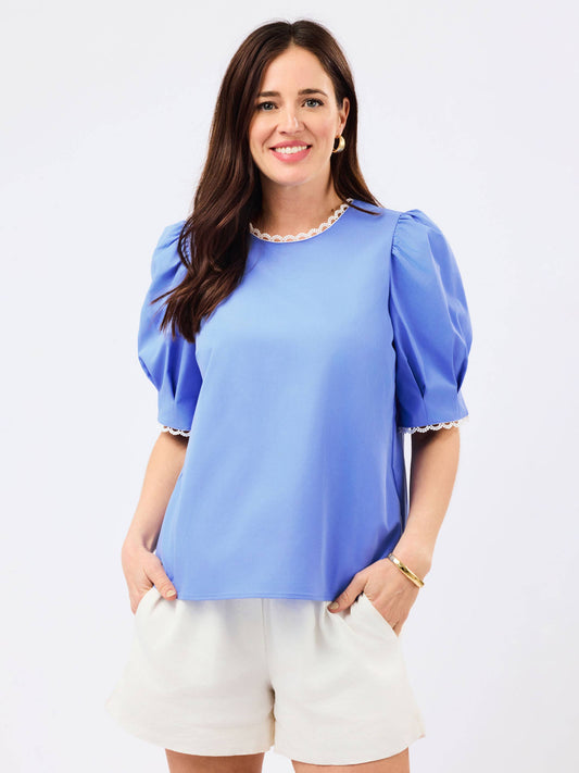 Thea Top | Blue