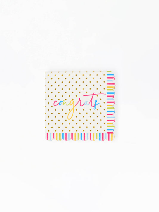 Cocktail Napkins | Congrats
