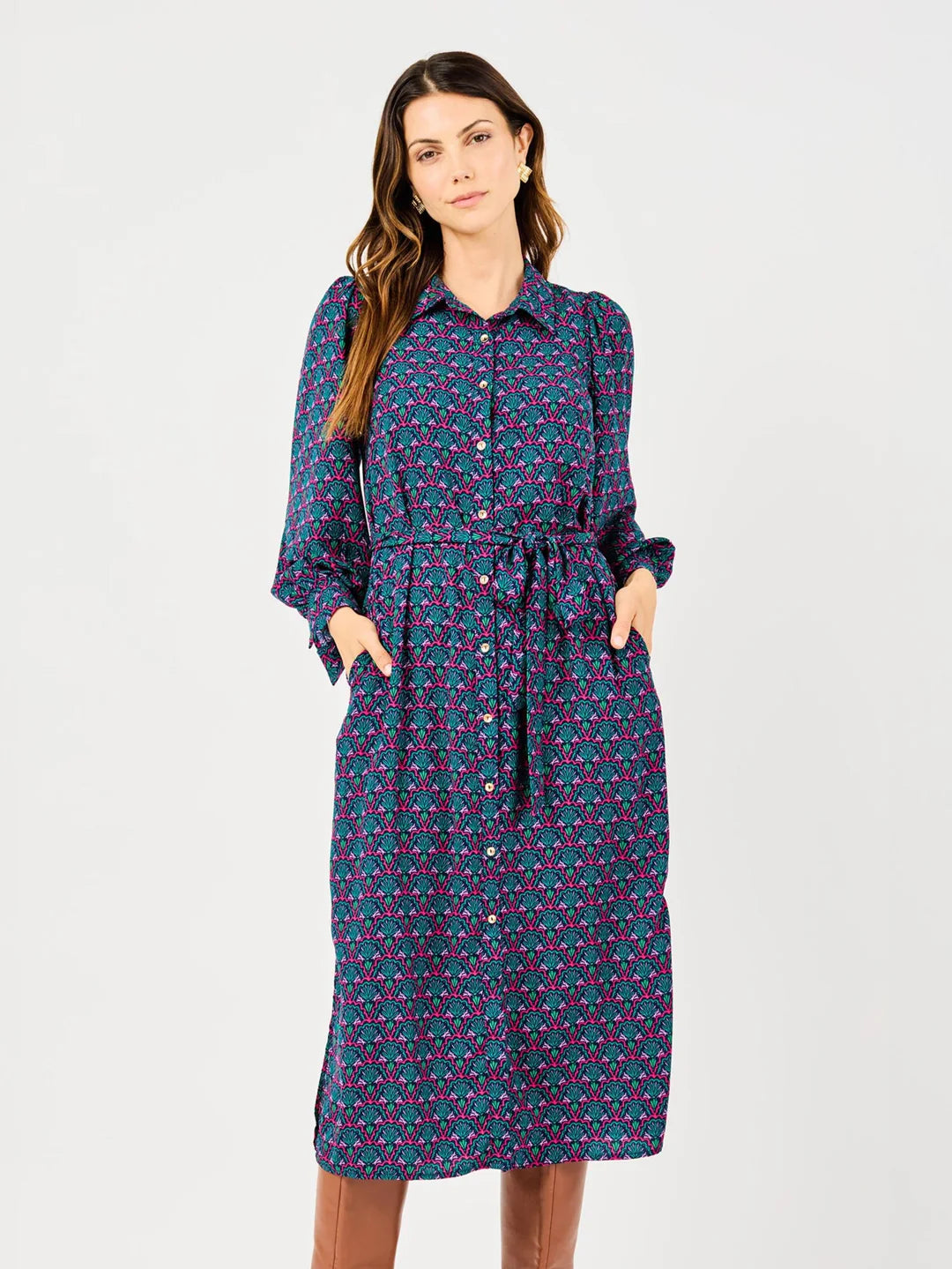 Mary Square Dress Ava Second Glance