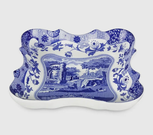 Spode Blue Italian Devonia 7.5” Tray