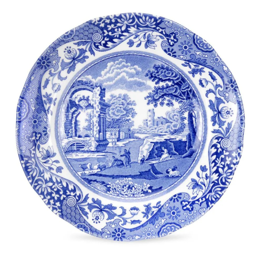 Spode Blue Italian Dessert Plate