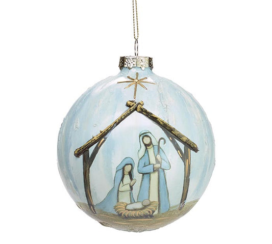Holy Family Christmas Ornament