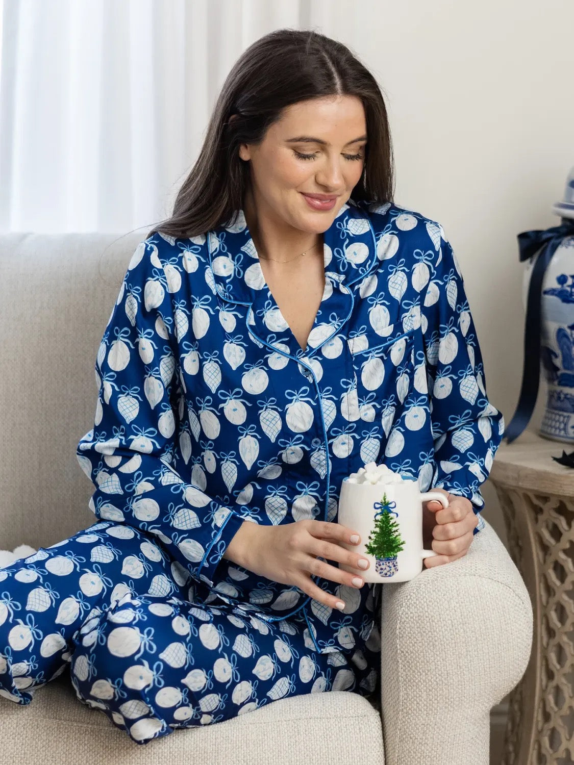 Mary Square Charlotte 'Twas the Night Pajama Set