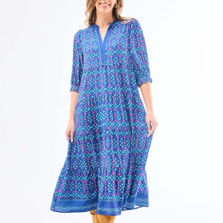 Mary Square Cameron Take Two Dress-Navy