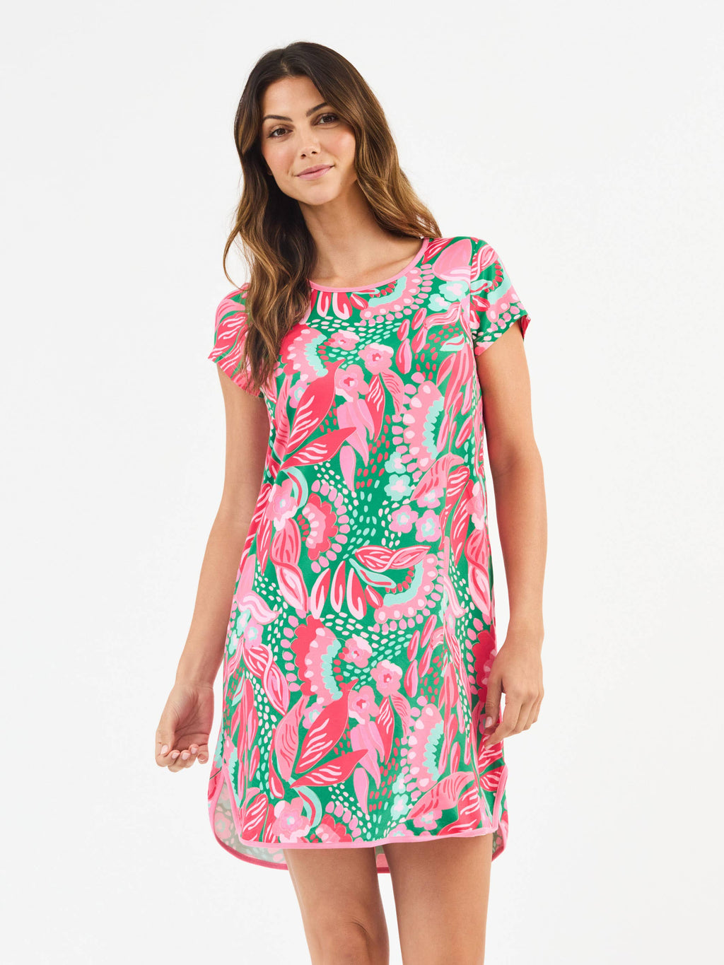 Melody Pajama Nightshirt | Canopy Gleam Green
