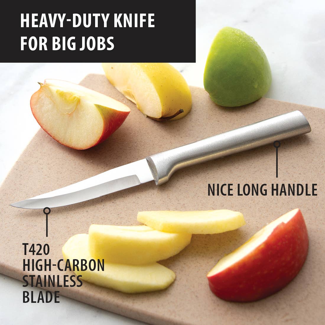 Heavy Duty Paring - Silver Handle