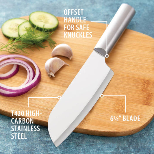 Cook's Knife - Silver Handle