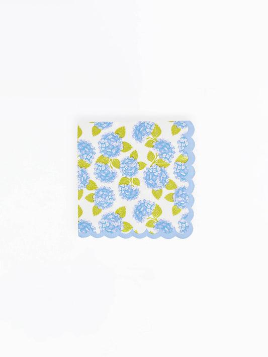 Cocktail Napkins | Hydrangea