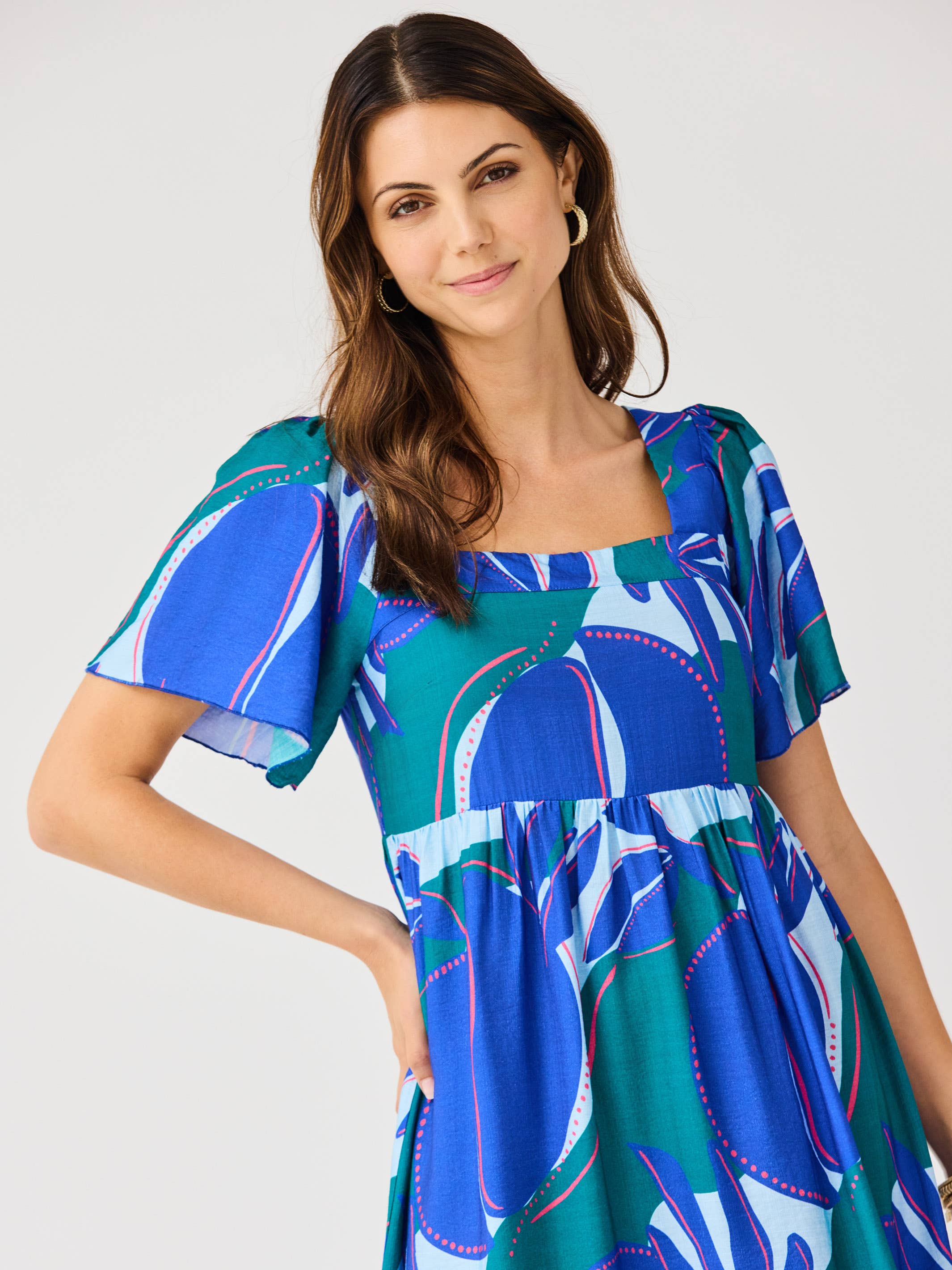 Milena Dress | In The Shade Blue